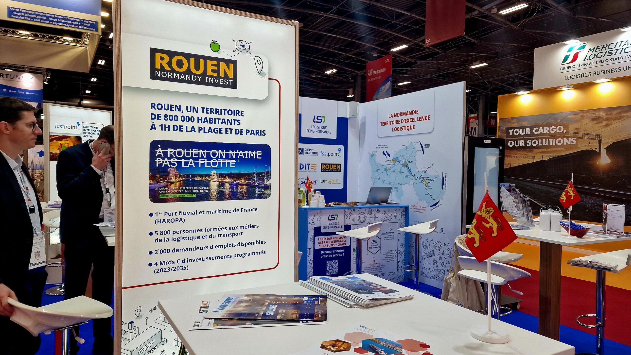 Le territoire de Rouen s’affiche Ã  l’occasion du salon SITL