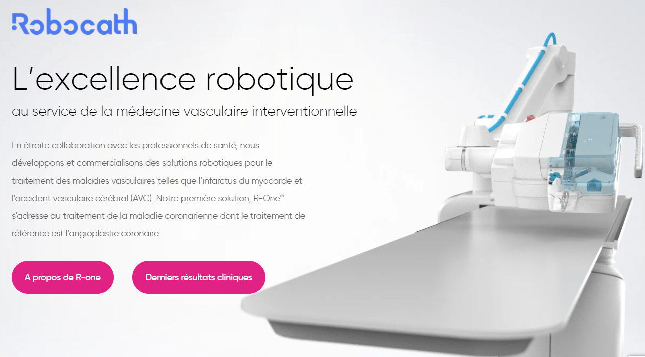 La start-up Robocath, basÃ©e Ã  Rouen, accÃ©lÃ¨re avec son robot de cardiologie