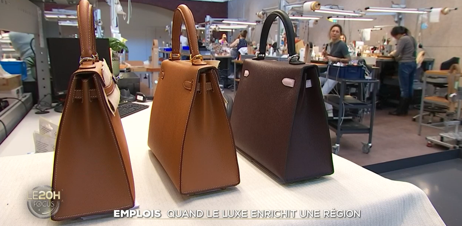 Luxe : HermÃ¨s inaugure une nouvelle maroquinerie Ã  Louviers