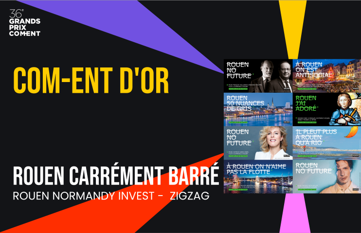 Rouen Normandy Invest dÃ©croche un second trophÃ©e d’Or au Grand Prix Com-ent Ã  Paris